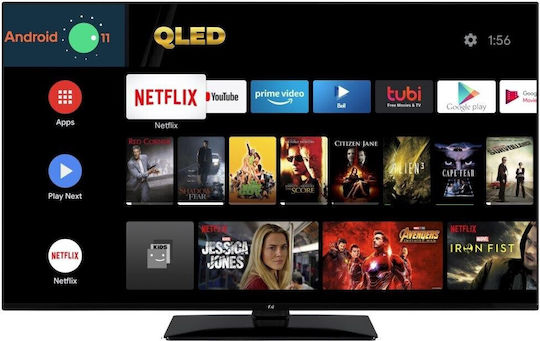 F&U Smart Τηλεόραση 55" 4K UHD QLED FLQ5523UH HDR (2022)