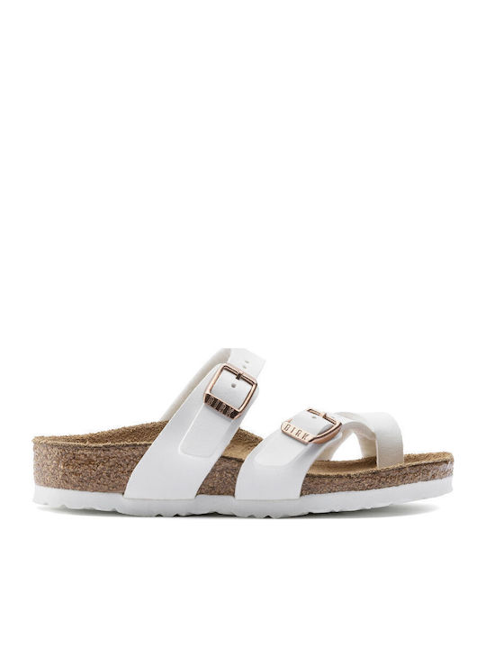 Birkenstock Παιδικά Πέδιλα Mayari Ανατομικά Λευκά