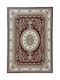 Ragolle Da Vinci Rug Rectangular Summer with Fringes Red