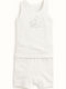 Pretty Baby Kids' Set Boxer with Undershirt White 2pcs