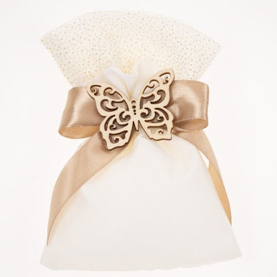 Christening Favor in Pouch made of Fabric 20pcs 16x16cm