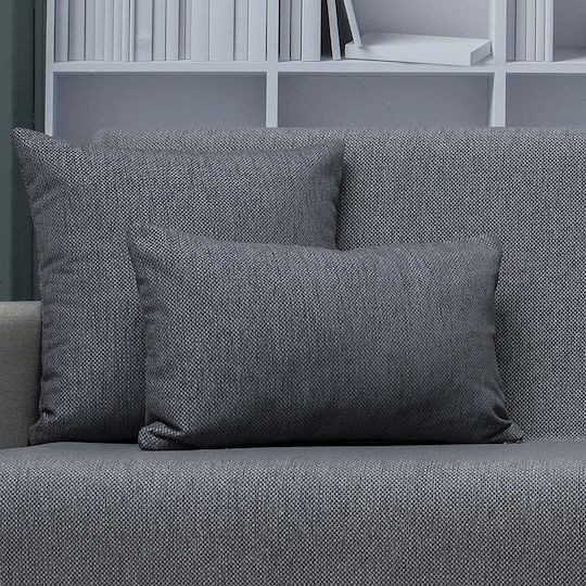 Cotone Διακοσμητική Μαξιλαροθήκη 810 Γκρι 70x70εκ.