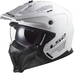 LS2 Drifter Modular Helmet ECE 22.06 1300gr Solid White