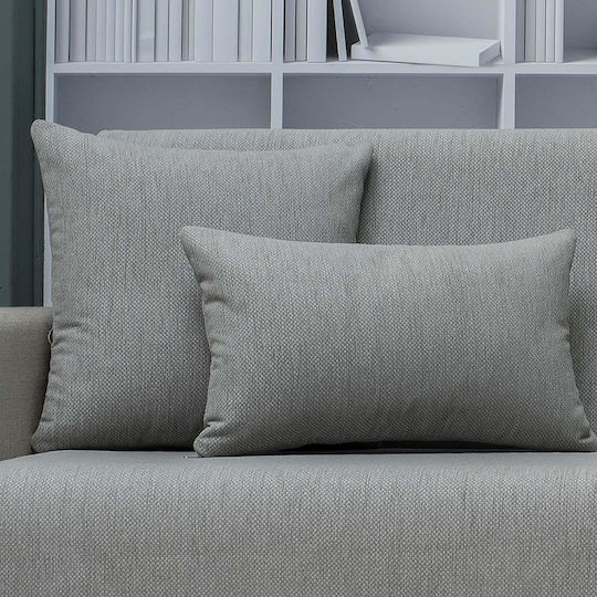 Cotone Decorative Pillow Case 821 Gray 50x50cm