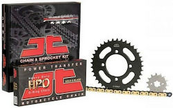 JT Sprockets Kit lanț și pinion pentru Yamaha Crypton R 115