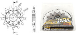 Supersprox Γρανάζι Μπροστά για Honda CR 250