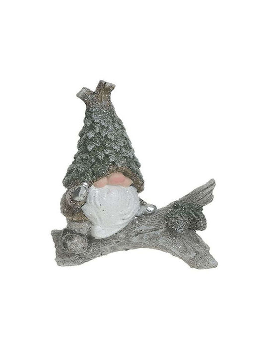 Santa Claus Silver 11x14x7cm