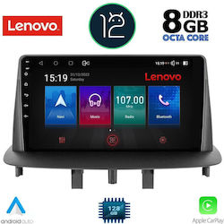 Lenovo Ηχοσύστημα Αυτοκινήτου για Renault Megane (Bluetooth/USB/AUX/GPS)