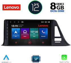 Lenovo Ηχοσύστημα Αυτοκινήτου για Toyota (Bluetooth/USB/AUX/GPS) με Οθόνη Αφής 9"