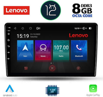 Lenovo Ηχοσύστημα Αυτοκινήτου για Rexton (Bluetooth/USB/AUX/GPS) με Οθόνη Αφής 9"
