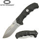 WithArmour Punisher Pocket Knife Black with Blade made of Stainless Steel in Sheath