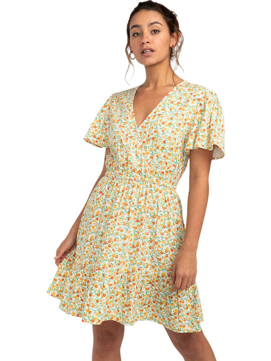 Billabong Spring Light Summer Mini Dress Wrap S...