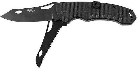 MFH 2 1 G10 Handle Μαχαίρι Μαύρο