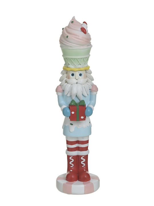 Inart Weihnachts-Nussknacker Mehrfarbig Höhe 32cm.