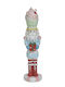 Inart Weihnachts-Nussknacker Mehrfarbig Höhe 32cm.