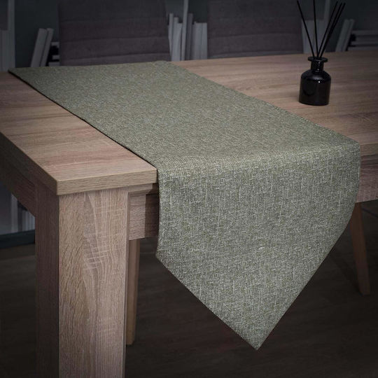 Cotone Läufer Valia Grünes 44x140cm Cotone Läufer Valia Grünes 44x140cm