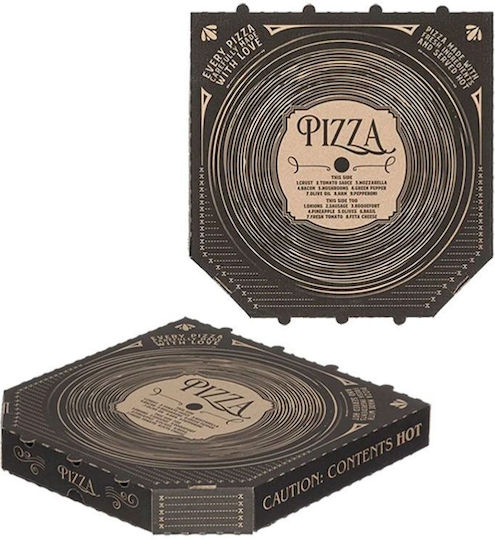 Tessera Σετ 100 Χάρτινα Κουτιά Πίτσας 26x26x4εκ.