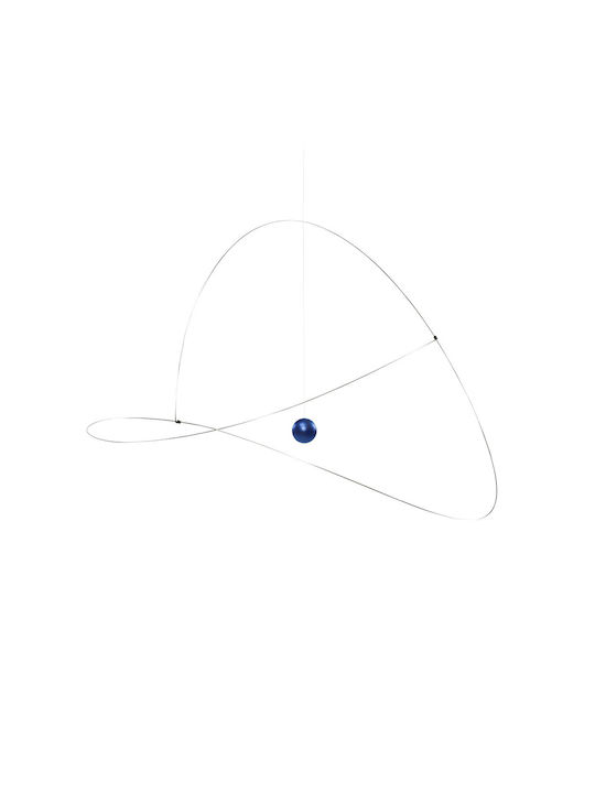 Flensted Mobiles Kids Room Decorative Mobile Blue 40x40cm