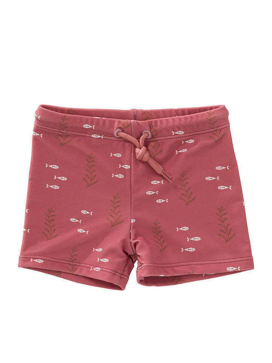 Fresk Costum de baie pentru copii Pantaloni scurți de înot Roșu
