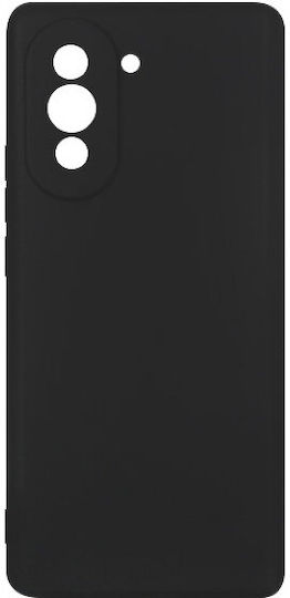 Senso Soft Touch Back Cover Σιλικόνης Μαύρο (Huawei Nova 10)