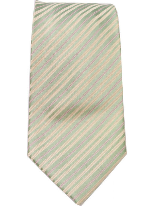 Giorgio Armani Silk Men's Tie Printed Green