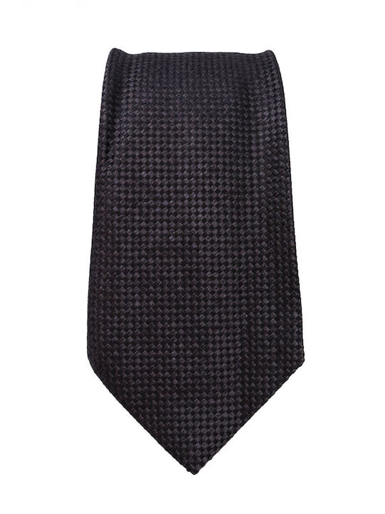 Giorgio Armani Herren Krawatte Seide Monochrom in Gray Farbe