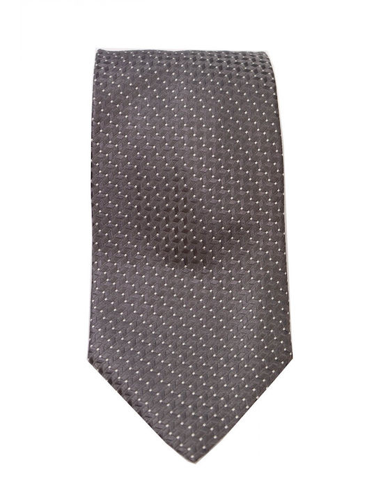 Giorgio Armani Herren Krawatte Seide Gedruckt in Gray Farbe