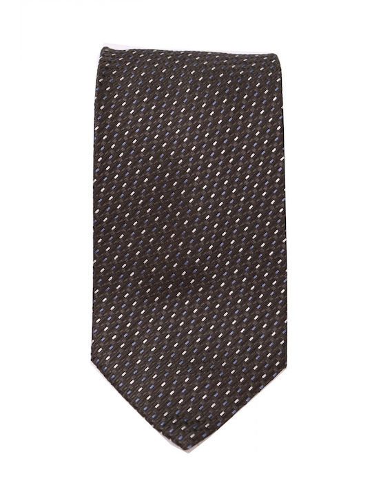 Giorgio Armani Silk Men's Tie Monochrome Brown