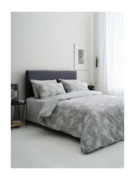 Vesta Home NEFELI-1 Coverlet Queen Size Cotton Gray 230x260cm