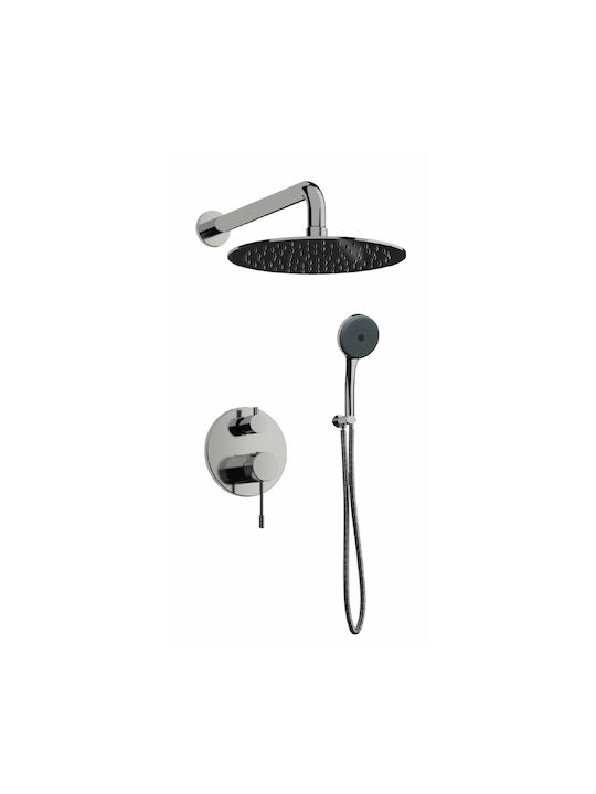 Orabella Built-In Showerhead Set with 2 Exits C...