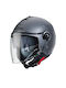 Caberg Riviera V4 Jet Helmet ECE 22.06 1150gr Gun Metal Matt KR521134