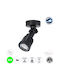 GloboStar Gardenini Waterproof Outdoor Ceiling Spot with Integrated LED in Black Color 61547