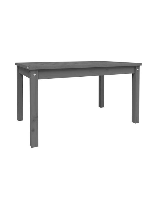 Tisch für kleine Außenbereiche Stabil Gray 82.5x50.5x45cm