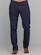 4OWEFT cotton chino pants - LENY1259W1738 BLUE