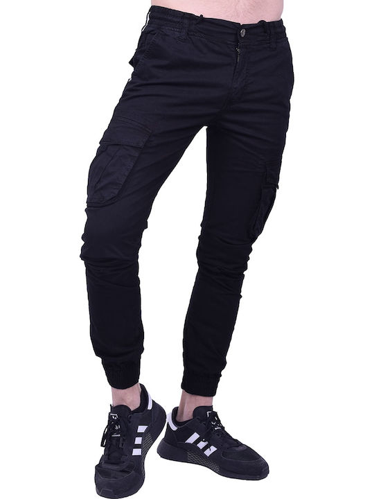 Fabric cargo pants black Black Black