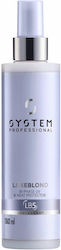 System Professional LuxeBlond Spray Protecție termică pentru păr pentru Întărire și Păstrarea Culorii 180ml