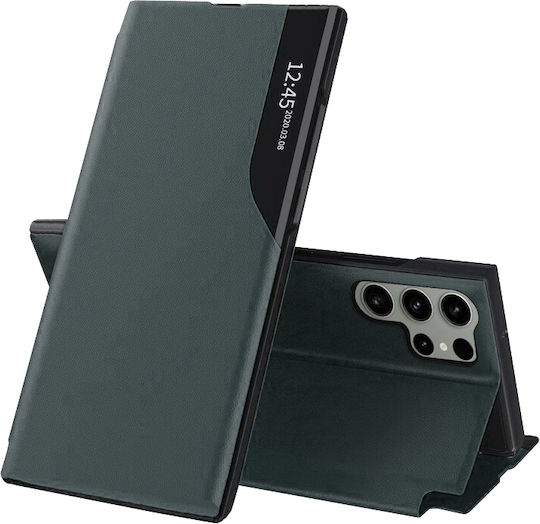 Techsuit eFold Series Book Plastic Green (Galaxy S23 Ultra)