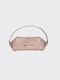 Elena Athanasiou Disco 90’s Baguette Leather Women's Bag Shoulder Pink