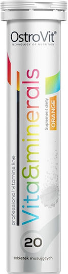 OstroVit Vita&Minerals Multivitamin for Immune System Boost Orange 20 eff. tabs