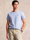 Ralph Lauren Herren T-Shirt Kurzarm Hellblau