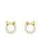 Silver Earrings Gold plated 925