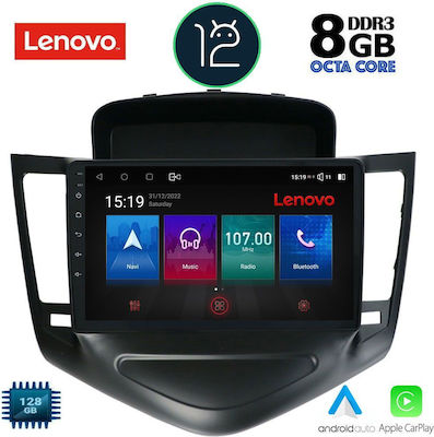 Lenovo Sistem Audio Auto pentru Chevrolet Cruze 2008-2012 (Bluetooth/USB/AUX/WiFi/GPS) cu Ecran Tactil 9"