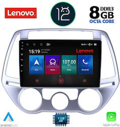 Lenovo Ηχοσύστημα Αυτοκινήτου για Hyundai i20 (Bluetooth/USB/AUX/WiFi/GPS) με Οθόνη Αφής 9"