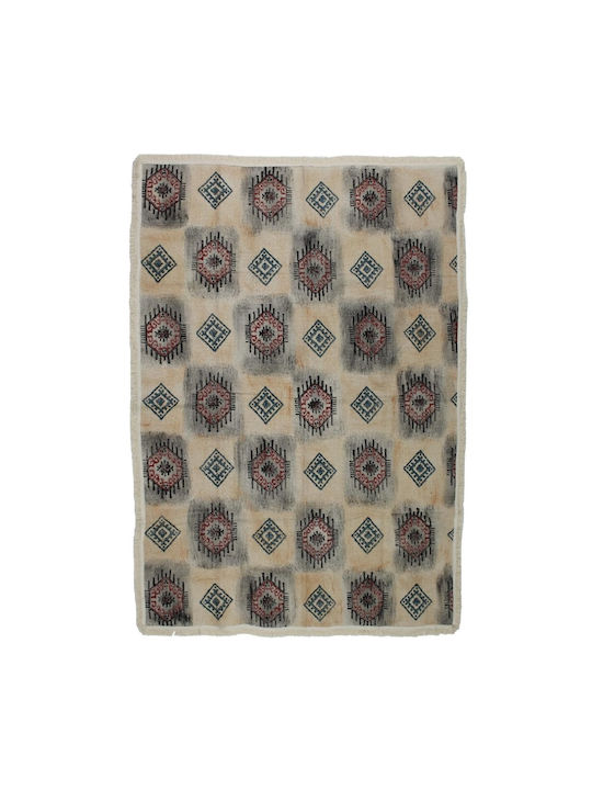 ArteLibre Rug Rectangular Summer Cotton Pink