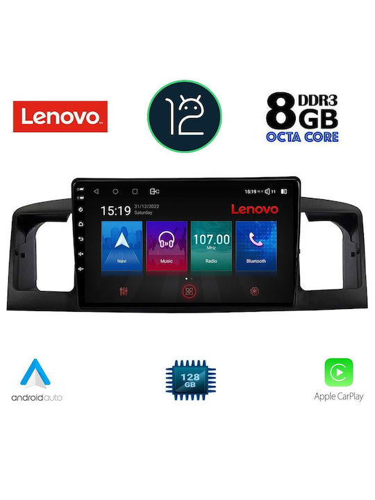 Lenovo Car-Audiosystem für Toyota Korolla 2001-2006 (Bluetooth/USB/AUX/WiFi/GPS) mit Touchscreen 9"