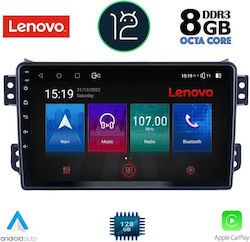 Lenovo Car Audio System for Opel Agila Suzuki Splash 2008> (Bluetooth/USB/AUX/WiFi/GPS/CD) with Touch Screen 9"