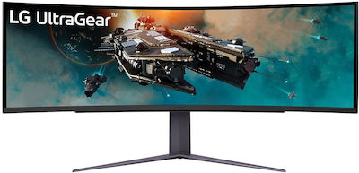 LG UltraGear 49GR85DC-B Ultrawide VA HDR Gebogen Spiele-Monitor 49" 5120x1440 240Hz mit Reaktionszeit 1ms GTG