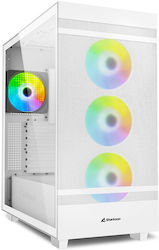 Sharkoon Rebel C50 RGB Gaming Midi Tower Comput...