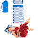 inSPORTline Fitnessmatte Pilates Blau mit Trage...