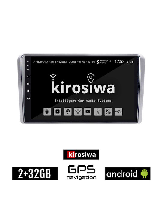 Kirosiwa Car Audio System for Opel Corsa / Astra / Vectra / Zafira / Meriva / Combo 2004-2011 (Bluetooth/USB/WiFi/GPS) with Touch Screen 9"